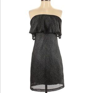 NWOT AMERICAN RETRO Bo dress gunmetal sleeveless flutter size 2 new without tags